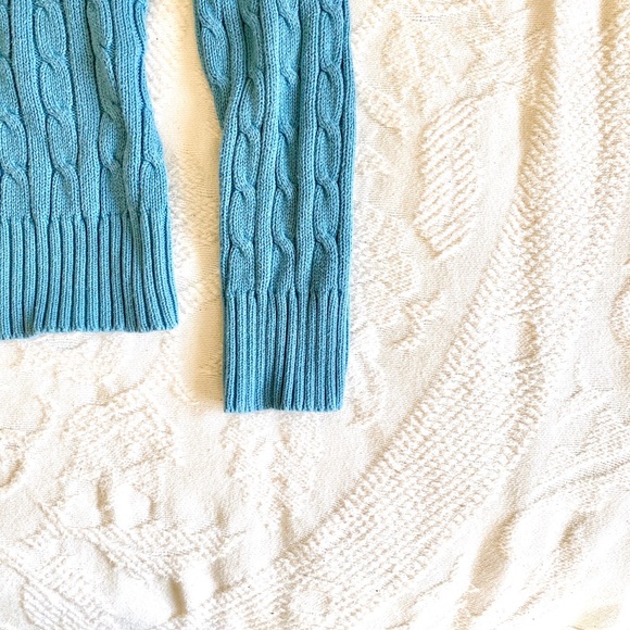 Like-New Vintage 80s/90s Comfy Blue Sweater - Picture 5 of 6